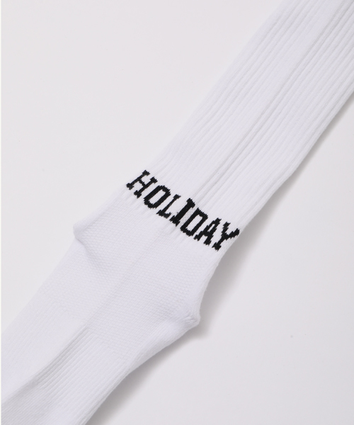 HOLIDAY（ホリデイ）の「2 PACK HIGH SOCKS 2パックハイソックス（ソックス/靴下・レディース・ホワイト・ONE SIZE）」の5枚目の写真