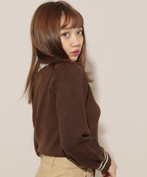 apres jour | えり付きニットトップス【ZOZOTOWN限定アイテム】(ニット/セーター)