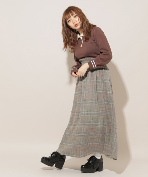 apres jour（アプレジュール）の「えり付きニットトップス【ZOZOTOWN限定アイテム】（ニット/セーター・レディース・ダークブラウン/オフホワイト/ライトグリーン/ライトブラウン・フリー）」の10枚目の写真