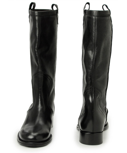 CORSO ROMA，9（コルソローマ）の「【CORSO ROMA9】 レザーブーツ（ブーツ・レディース・ブラウン/ブラック・37/36/38）」の3枚目の写真