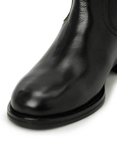 CORSO ROMA，9（コルソローマ）の「【CORSO ROMA9】 レザーブーツ（ブーツ・レディース・ブラウン/ブラック・37/36/38）」の6枚目の写真