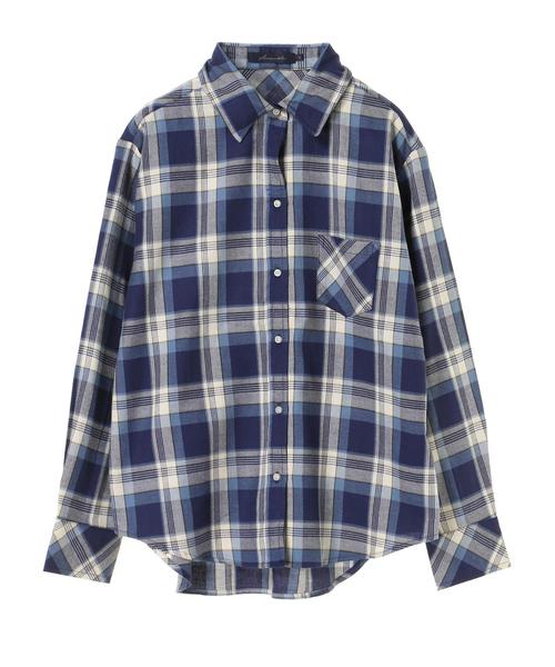 AMERICAN HOLIC(アメリカンホリック)の「ビエラチェックシャツ(シャツ/ブラウス・レディース・ブラック/レッド/イエロー/ブルー・M/L)」の21枚目の写真
