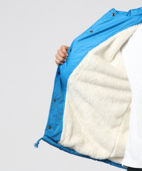Champion(チャンピオン)の「Champion/チャンピオン シェルパコーチジャケット(ブルゾン・メンズ・ブラック/ブルー/アイボリー・S/M/L)」の6枚目の写真