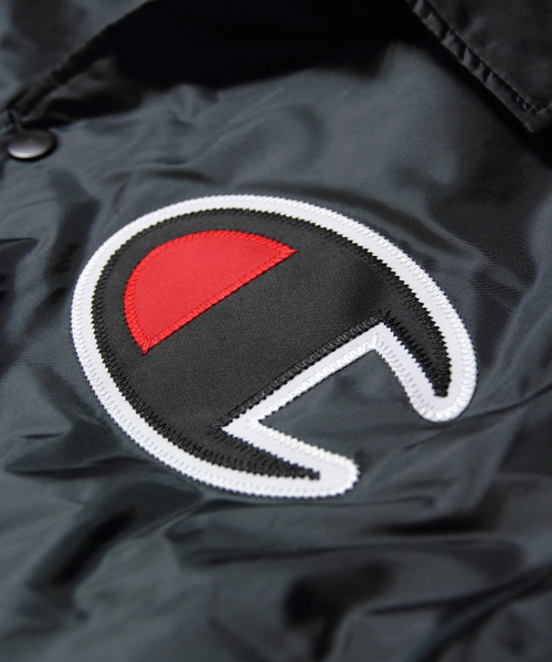 Champion(チャンピオン)の「Champion/チャンピオン シェルパコーチジャケット(ブルゾン・メンズ・ブラック/ブルー/アイボリー・S/M/L)」の9枚目の写真