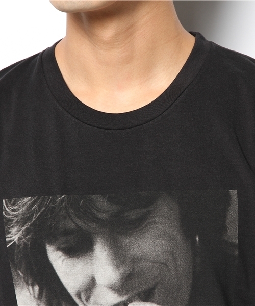 HYSTERIC GLAMOUR（ヒステリックグラマー）の「RS/DANCING W MR．D pt T-SH（Tシャツ/カットソー・メンズ・ホワイト/ブルー/ブラック・SMALL/MEDIUM/LARGE）」の8枚目の写真