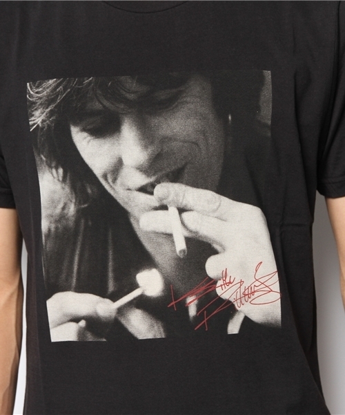 HYSTERIC GLAMOUR（ヒステリックグラマー）の「RS/DANCING W MR．D pt T-SH（Tシャツ/カットソー・メンズ・ホワイト/ブルー/ブラック・SMALL/MEDIUM/LARGE）」の10枚目の写真