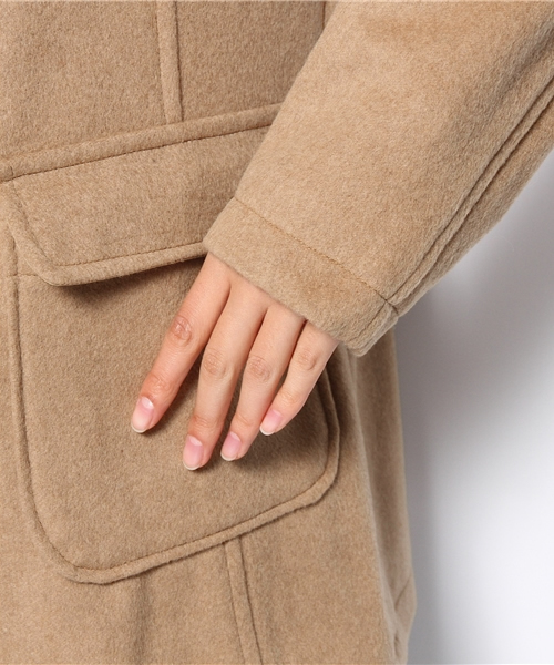 603(ロクマルサン)の「603 ファー付ダッフルコート(ダッフルコート・レディース・ブラウン・FREE)」の4枚目の写真