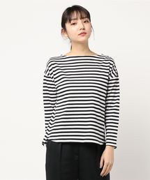 AMERICAN HOLIC | ボートネック裾ラウンドプルオーバー(Tシャツ/カットソー)