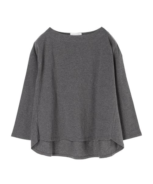 AMERICAN HOLIC(アメリカンホリック)の「ボートネック裾ラウンドプルオーバー(Tシャツ/カットソー・レディース・チャコールグレー/オフホワイト/ホワイト系その他/ブラック系その他4/イエロー系その他2・FREE)」の17枚目の写真