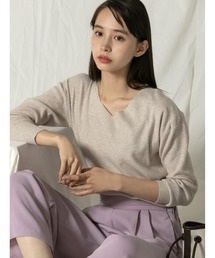 fifth（フィフス）の「シルキータッチVネックニット（ニット/セーター）」