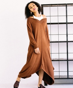 セール】ワントーンケープドレス / one tone cape dress（ドレス