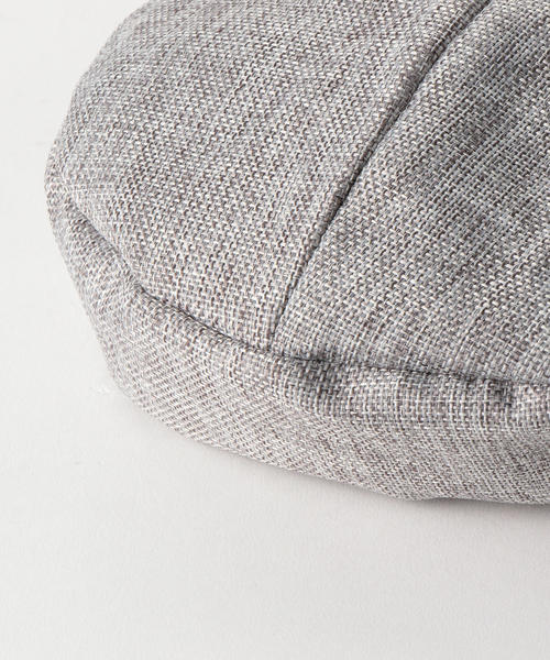 BEAUTY&YOUTH UNITED ARROWS（ビューティーアンドユースユナイテッドアローズ）の「BY メッシュベレー帽 о（ハンチング/ベレー帽・レディース・ライトグレー/ブラック・FREE）」の5枚目の写真