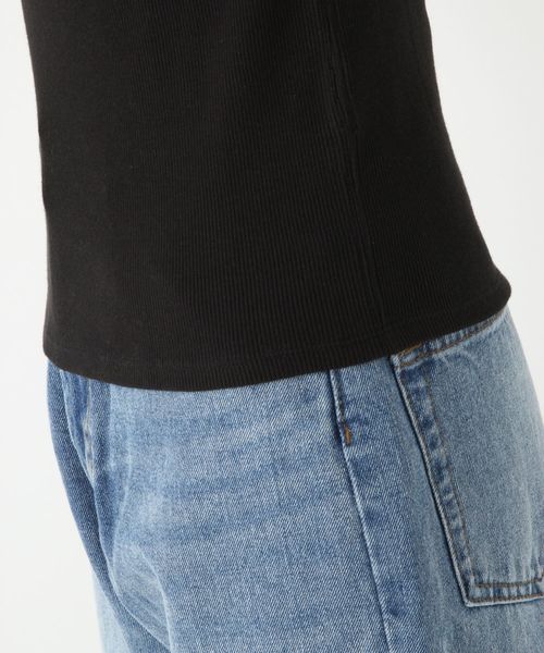 GLOBAL WORK（グローバルワーク）の「BEAUTEEプチレースタンクトップ/824904（タンクトップ・レディース・ホワイト/オフホワイト/ブラック/ベージュ/ダークブラウン・SMALL/MEDIUM/LARGE）」の11枚目の写真