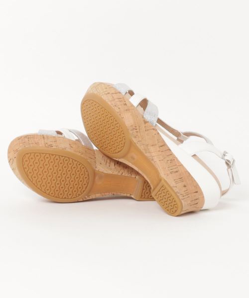 あしながおじさん（アシナガオジサン）の「〈あしながおじさん〉プラットフォームサンダル（サンダル・レディース・ライトグリーン/ブラック/ホワイト/ピンク・S/LL/M/L）」の16枚目の写真