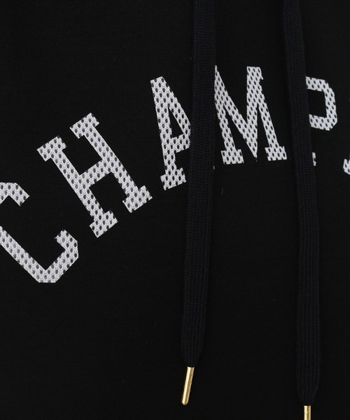 Champion(チャンピオン)の「Champion フーデットフレンチプルオーバー(パーカー・レディース・グレー/ブラック・02)」の6枚目の写真