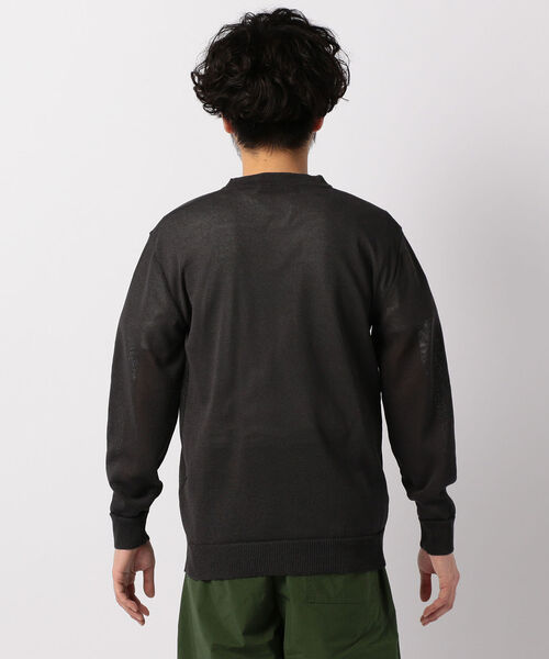 GLOSTER(グロスター)の「Vネックカーディガン(カーディガン/ボレロ・メンズ・ネイビー/グレー/キャメル・S/M/L/XL)」の9枚目の写真