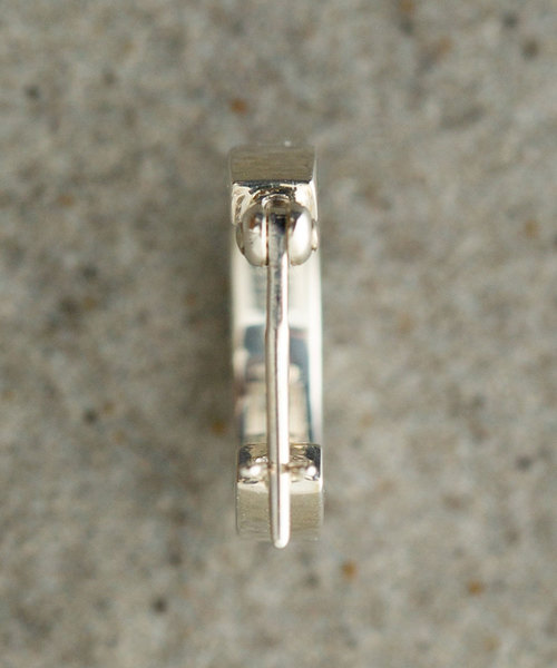 UNITED TOKYO（ユナイテッドトウキョウ）の「シルバーフープピアスS（ピアス（片耳用）・メンズ・シルバー・FREE）」の5枚目の写真