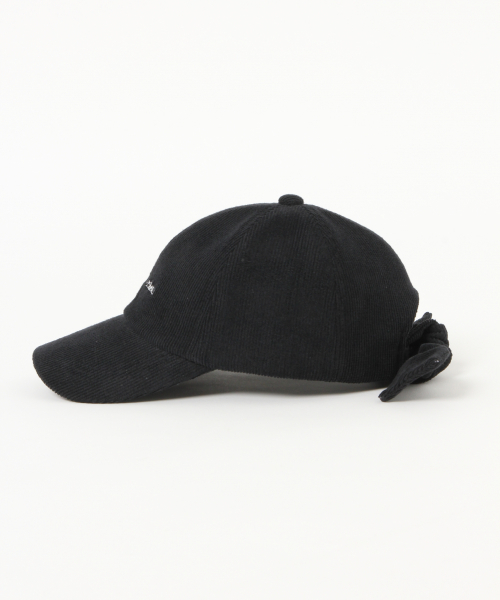 Heather(ヘザー)の「バックリボンロゴCAP 847048(キャップ・レディース・ブラック/ベージュ/ダークベージュ・ONE SIZE)」の4枚目の写真