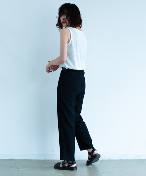 Aunt Marie's（アントマリーズ）の「AUNT MARIE'S ダメージスラブタンク（タンクトップ・レディース・ホワイト/ブラック/ブラウン/オレンジ・FREE）」の8枚目の写真