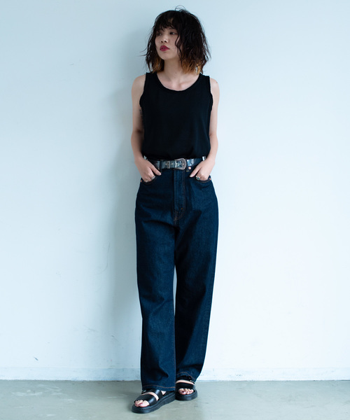 Aunt Marie's（アントマリーズ）の「AUNT MARIE'S ダメージスラブタンク（タンクトップ・レディース・ホワイト/ブラック/ブラウン/オレンジ・FREE）」の21枚目の写真