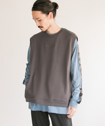 URBAN RESEARCH MEN�i�A�[�o�����T�[�`�����Y�j�́uKappa×URBAN RESEARCH iD�@�ʒ� sweat vest�i�x�X�g�j�v