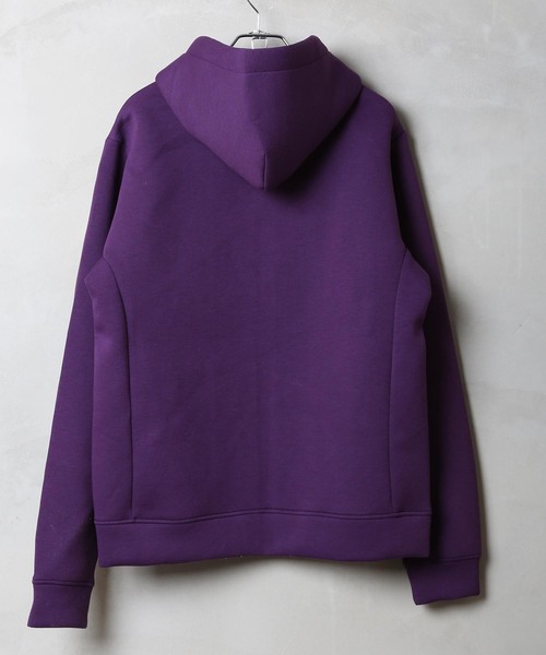 Champion(チャンピオン)の「【CHAMPION/チャンピオン】ボンディングスプリクトロゴZIPパーカー C3-QS107 通気性に優れた3層構造 ストレッチ素材(パーカー・メンズ・ブラック/ネイビー/杢グレー/パープル・LARGE/X-LARGE/MEDIUM)」の8枚目の写真