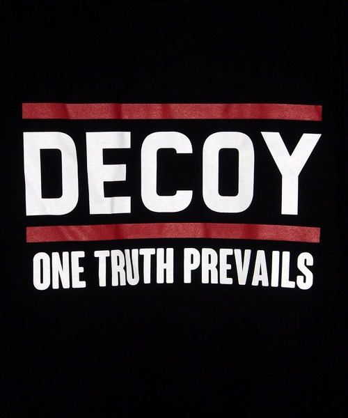DECOY&CO.(デコイアンドシーオー)の「デコイアンドシーオー プリヴェイルTシャツ(Tシャツ/カットソー・メンズ・ブラック/ホワイト・MEDIUM/LARGE/X-LARGE)」の15枚目の写真
