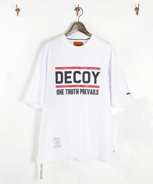 DECOY&CO.(デコイアンドシーオー)の「デコイアンドシーオー プリヴェイルTシャツ(Tシャツ/カットソー・メンズ・ブラック/ホワイト・MEDIUM/LARGE/X-LARGE)」の8枚目の写真