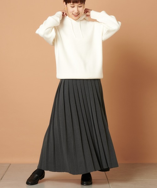 PUAL CE CIN(ピュアルセシン)の「パーカープルオーバー(Tシャツ/カットソー・レディース・アイボリー/グレー/チャコールグレー/ベージュ/ピンク・FREE)」の11枚目の写真