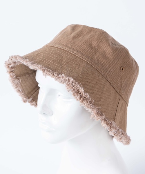 WEGO(ウィゴー)の「WEGO/フリンジバケットハット(ハット・レディース・ブラック/ブラウン/オフホワイト・FREE)」の7枚目の写真