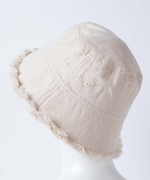 WEGO(ウィゴー)の「WEGO/フリンジバケットハット(ハット・レディース・ブラック/ブラウン/オフホワイト・FREE)」の6枚目の写真