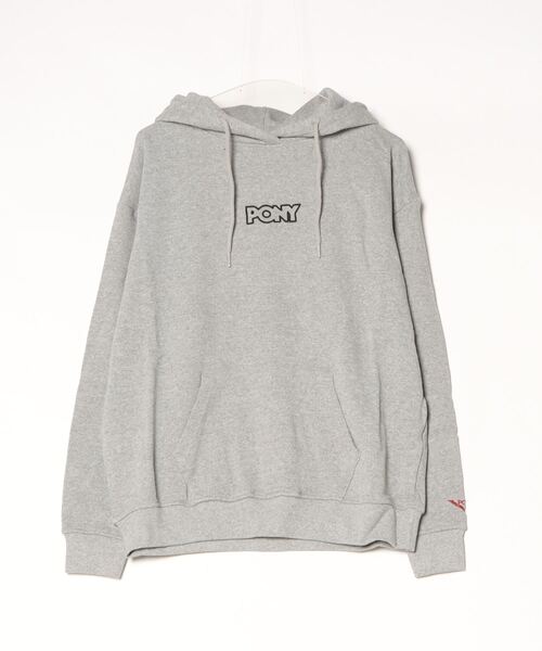 【セール】PONY / USドライ裏毛 BACKPTプルパーカー（パーカー）｜PONY（ポニー）