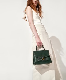 CHARLES & KEITH | ストーンエンベリッシュド ハンドルバッグ / Stone-Embellished Handbag(ショルダーバッグ)