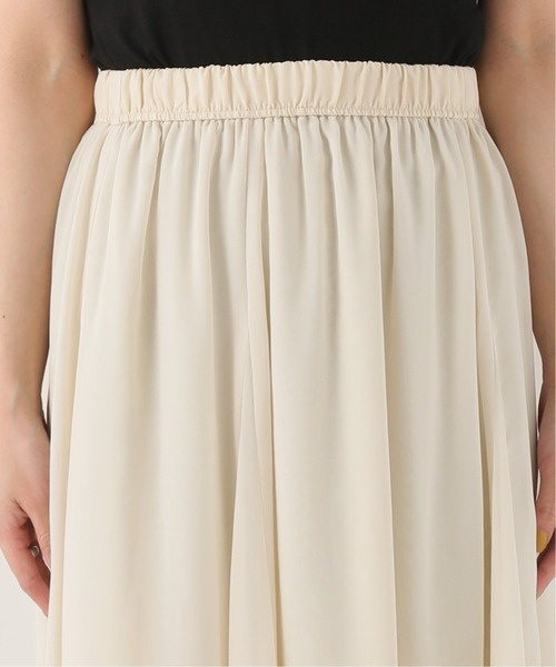 FRAMeWORK（フレームワーク）の「CU/PE切り替えフレアスカート  