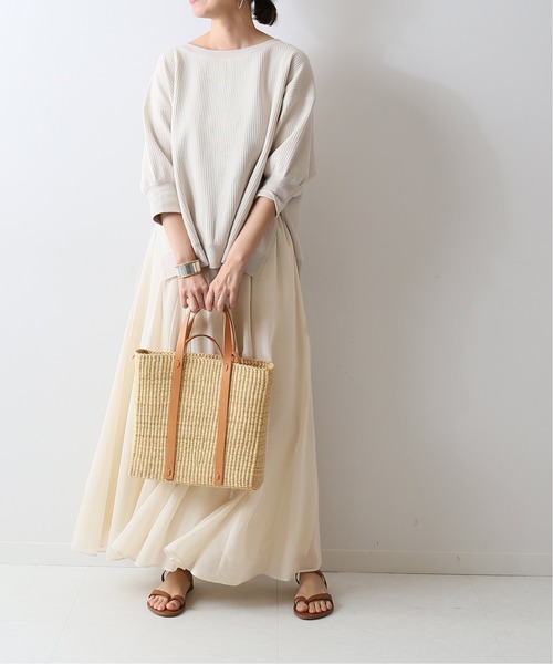 FRAMeWORK（フレームワーク）の「CU/PE切り替えフレアスカート  