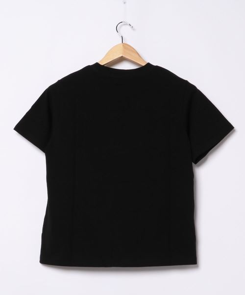 one after another NICE CLAUP（ワンアフターアナザーナイスクラップ）の「ぷっくりロゴTシャツ（Tシャツ/カットソー・レディース・ブラック/オフホワイト/サックスブルー・FREE）」の13枚目の写真
