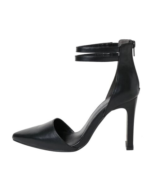 GYDA（ジェイダ）の「アンクルベルトセットバックヒールパンプス（パンプス・レディース・アイボリー/ブラック・SMALL/MEDIUM/LARGE）」の9枚目の写真