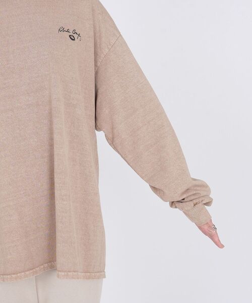 SHIPS(シップス)の「【WEB限定】GOODSPEED:ROBERTA BAYLEY ピグメントTEE◇(Tシャツ/カットソー・レディース・ブラウン/ベージュ・ONE SIZE)」の21枚目の写真