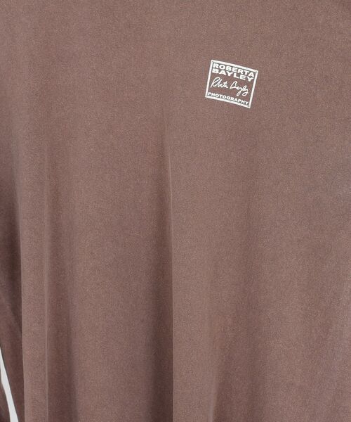 SHIPS(シップス)の「【WEB限定】GOODSPEED:ROBERTA BAYLEY ピグメントTEE◇(Tシャツ/カットソー・レディース・ブラウン/ベージュ・ONE SIZE)」の9枚目の写真