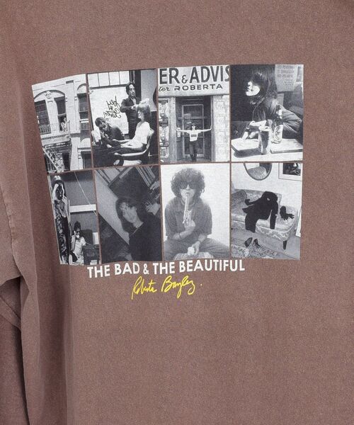 SHIPS(シップス)の「【WEB限定】GOODSPEED:ROBERTA BAYLEY ピグメントTEE◇(Tシャツ/カットソー・レディース・ブラウン/ベージュ・ONE SIZE)」の6枚目の写真