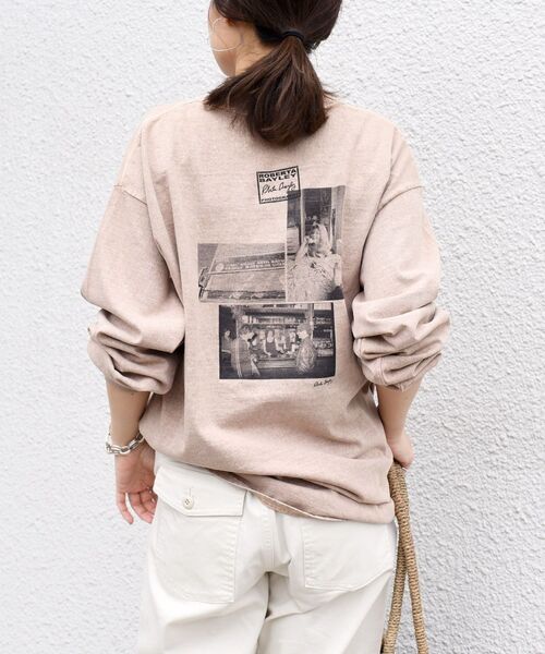 SHIPS(シップス)の「【WEB限定】GOODSPEED:ROBERTA BAYLEY ピグメントTEE◇(Tシャツ/カットソー・レディース・ブラウン/ベージュ・ONE SIZE)」の19枚目の写真