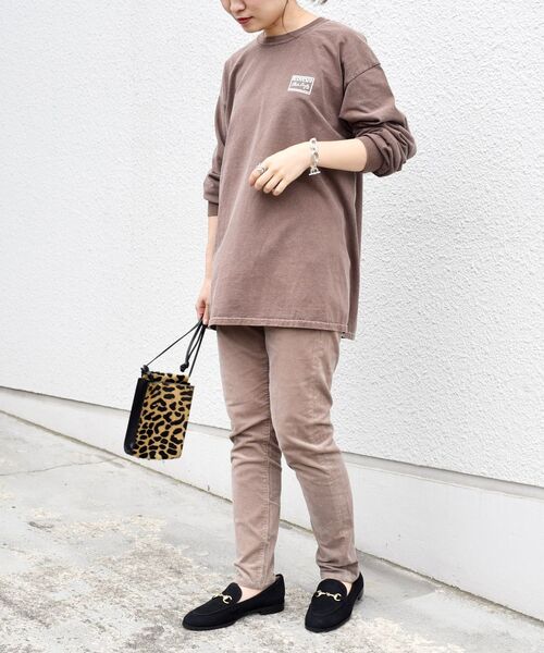 SHIPS(シップス)の「【WEB限定】GOODSPEED:ROBERTA BAYLEY ピグメントTEE◇(Tシャツ/カットソー・レディース・ブラウン/ベージュ・ONE SIZE)」の17枚目の写真