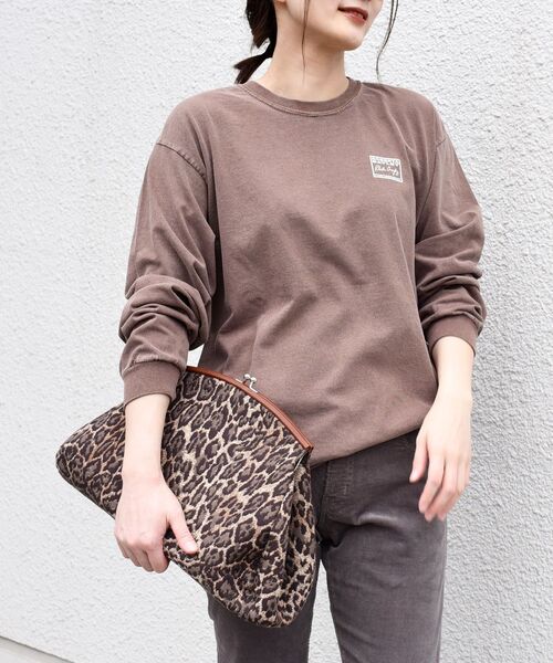 SHIPS(シップス)の「【WEB限定】GOODSPEED:ROBERTA BAYLEY ピグメントTEE◇(Tシャツ/カットソー・レディース・ブラウン/ベージュ・ONE SIZE)」の14枚目の写真