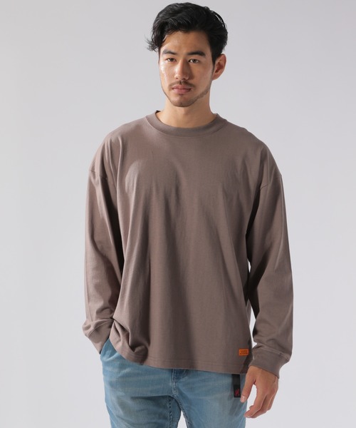 BAYFLOW（ベイフロー）の「WEB限定 USAコットンビッグシルエットTシャツ L/S（Tシャツ/カットソー・メンズ・ホワイト/ブラック/グレー/チャコール・MEDIUM/LARGE）」の10枚目の写真