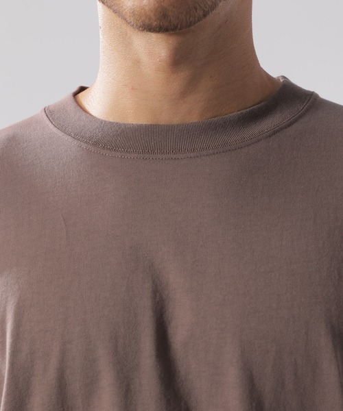 BAYFLOW（ベイフロー）の「WEB限定 USAコットンビッグシルエットTシャツ L/S（Tシャツ/カットソー・メンズ・ホワイト/ブラック/グレー/チャコール・MEDIUM/LARGE）」の13枚目の写真