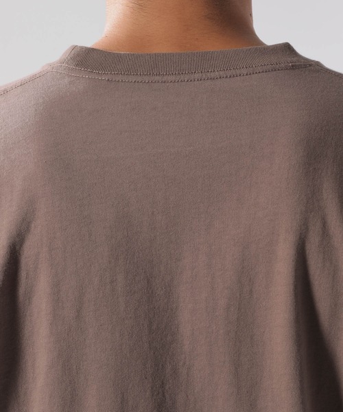 BAYFLOW（ベイフロー）の「WEB限定 USAコットンビッグシルエットTシャツ L/S（Tシャツ/カットソー・メンズ・ホワイト/ブラック/グレー/チャコール・MEDIUM/LARGE）」の17枚目の写真
