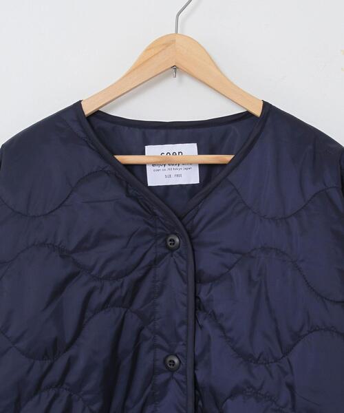 coen(コーエン)の「【WEB限定カラー】OUTLAST(R)中綿ミリタリーコート#(ミリタリージャケット・レディース・グレー/ネイビー/オリーブ・FREE)」の16枚目の写真