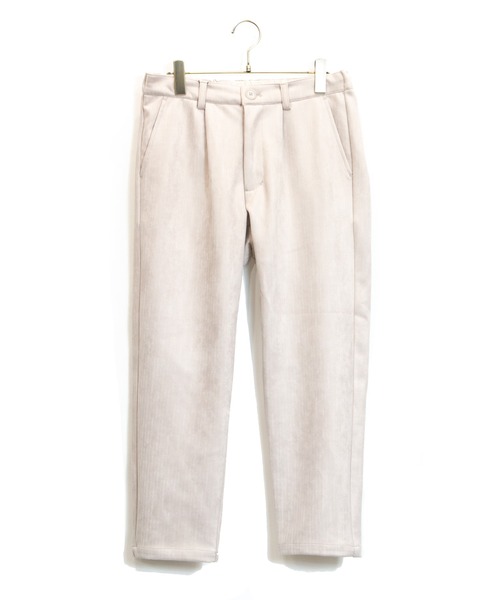 Luv maison（ラブメゾン）の「LV フェイクスウェードイージースラックス（スラックス・メンズ・ブラック/ブラウン/ベージュ・M/XL/L）」の3枚目の写真