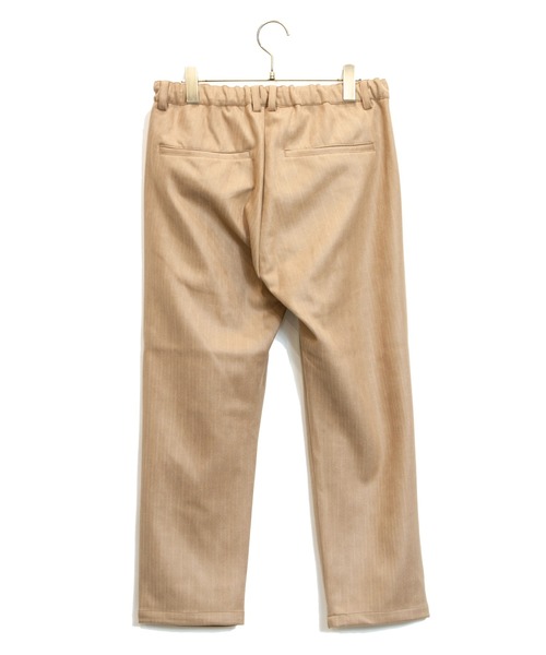 Luv maison（ラブメゾン）の「LV フェイクスウェードイージースラックス（スラックス・メンズ・ブラック/ブラウン/ベージュ・M/XL/L）」の4枚目の写真