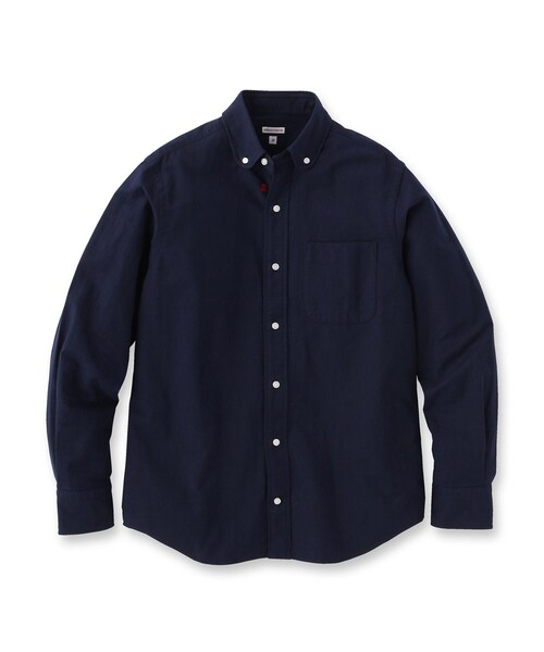 DRESSTERIOR（ドレステリア）の「◆定番OXラウンドカラーシャツ（シャツ/ブラウス・メンズ・ダークネイビー・90/91/92）」の2枚目の写真